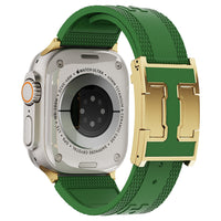 Bande Olive-Boucle Dorée